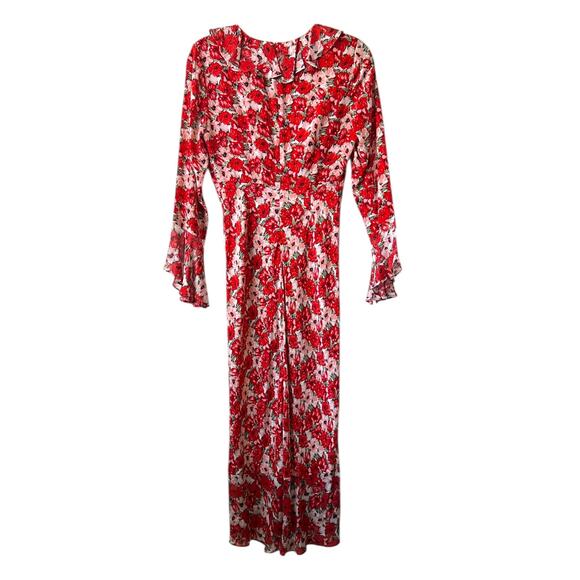 Rixo London Coleen Diana Floral Midi Dress Size XS - Picture 4 of 16